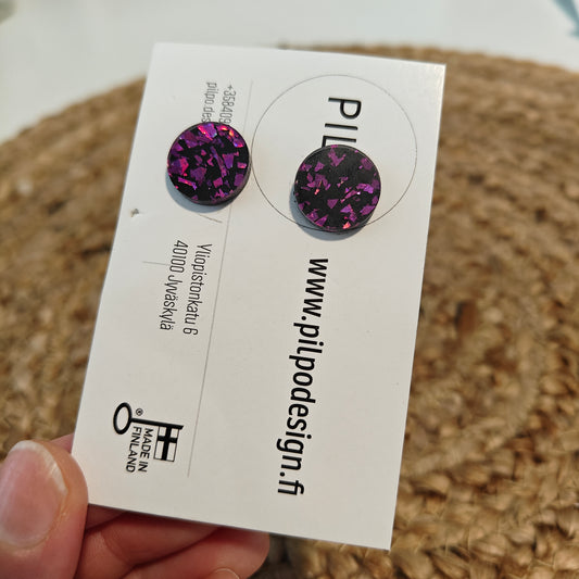 Violet Glitter Universum
