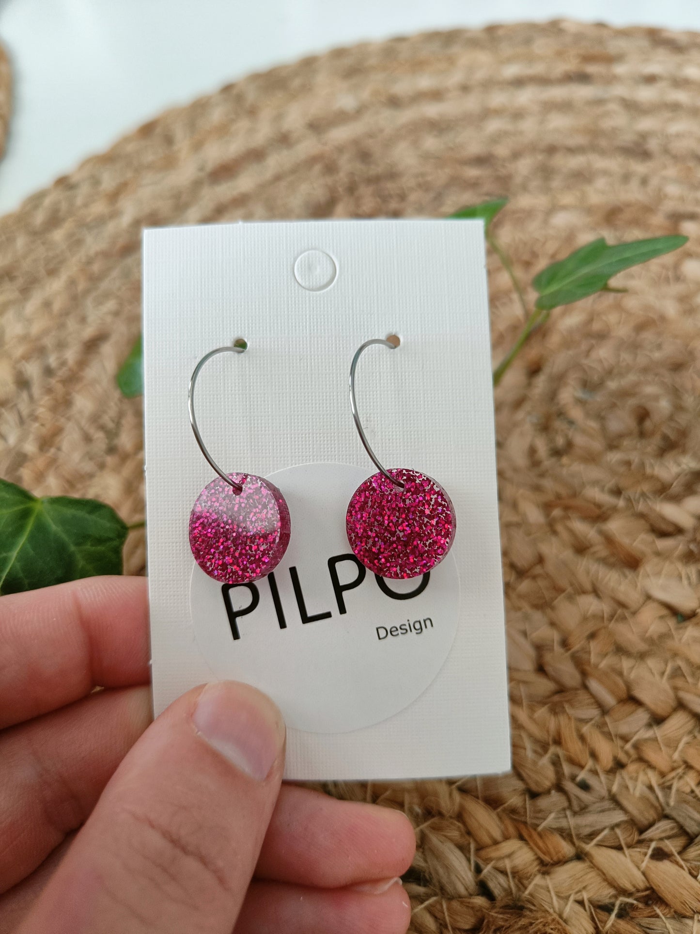 Glitter Dark Fuchsia
