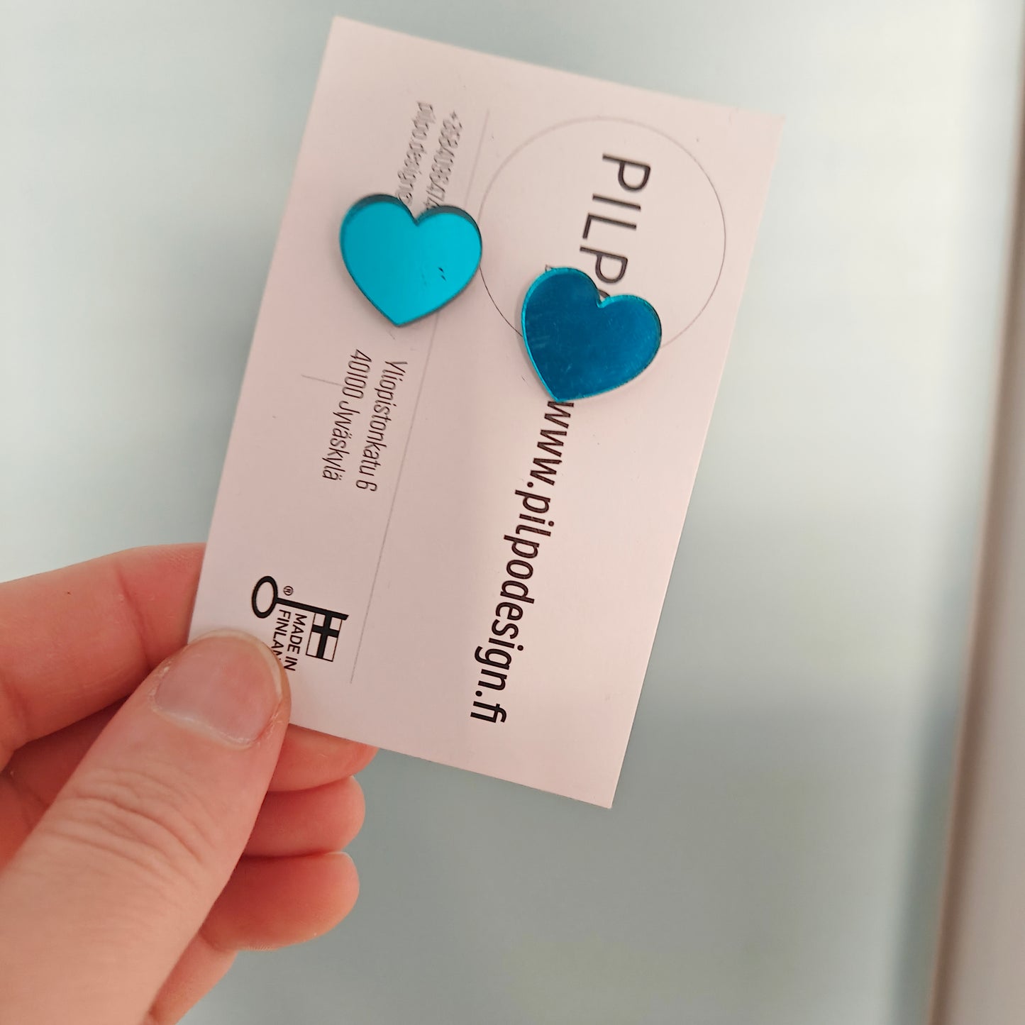 Steel Blue heart