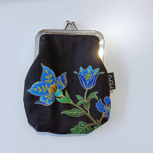 Pyöreä Kortti-kukkaro 8cm Kukka