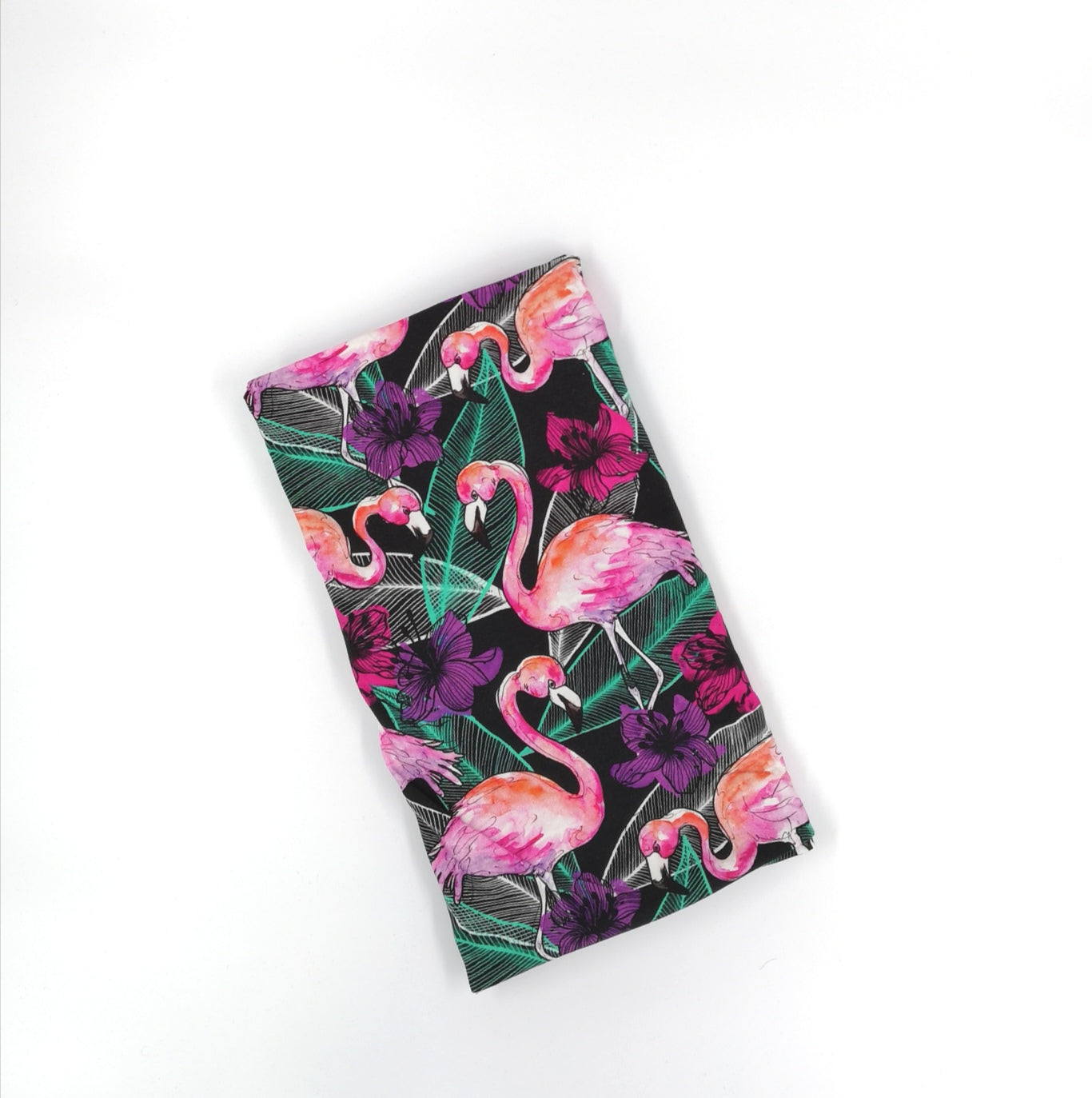 Tuubihuivi Flamingot (black)