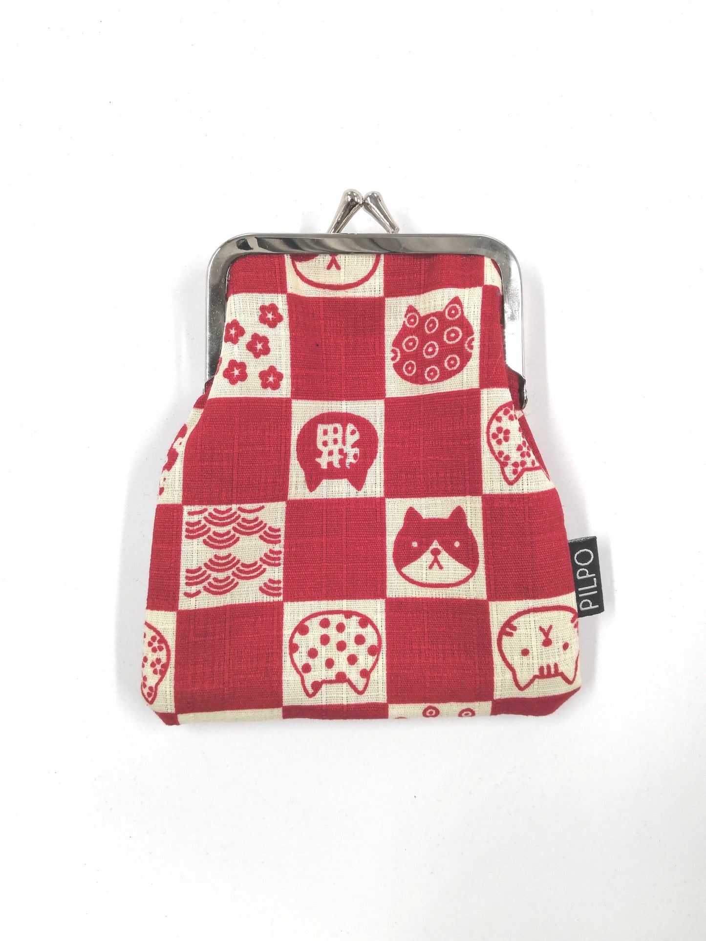 Kortti-kukkaro 8cm Lucky Cat
