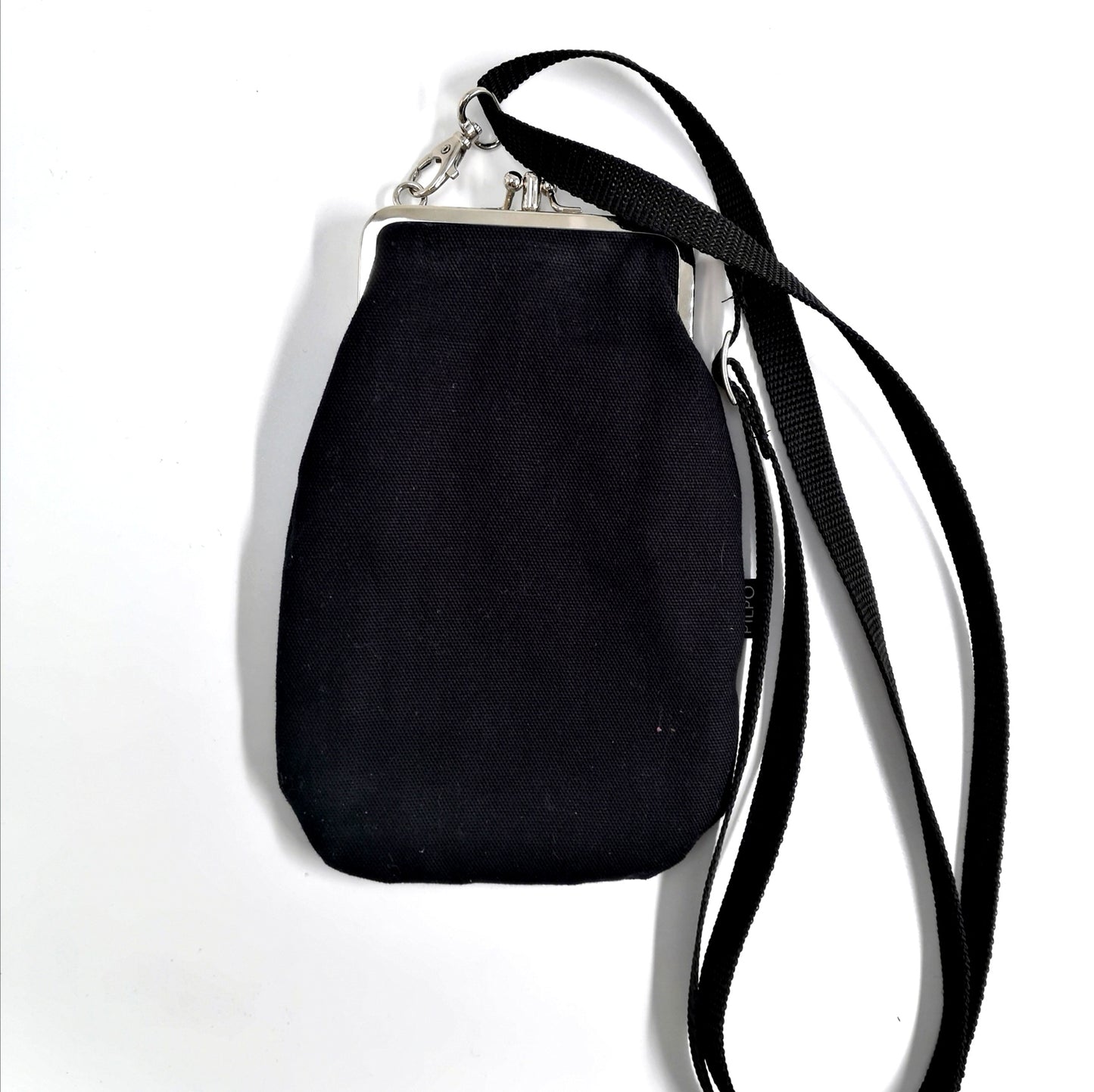 Tupla-kännykkälaukku Musta