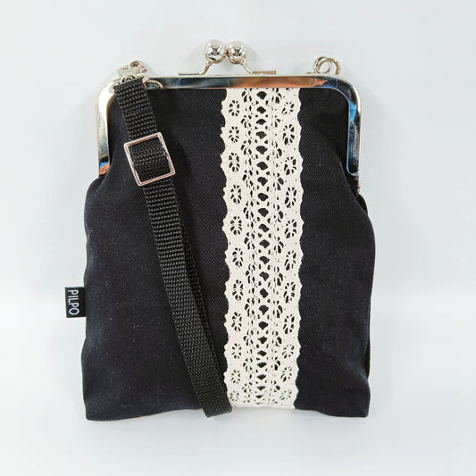 Pitsi-olkalaukku M-koko