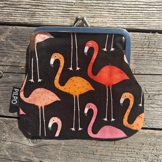 Korttikukkaro 10cm flamingo