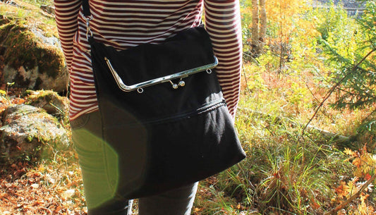 XL-Taittolaukku Musta